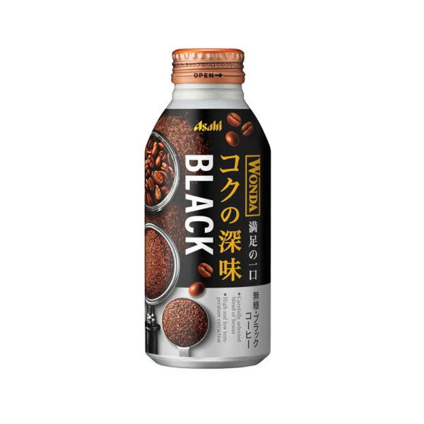 Asahi Wonda Black Coffee 400ml