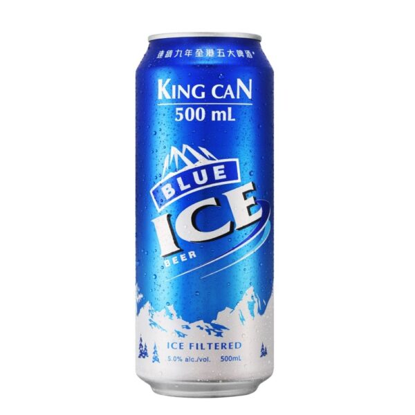 Blue Ice Beer King Can 500ml